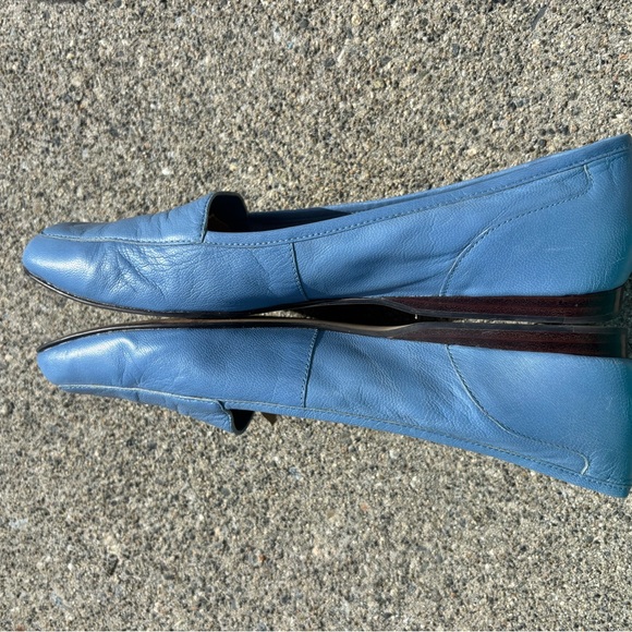 Enzo Angiolini women’s light blue leather loafers, 9.5 - Picture 4 of 4